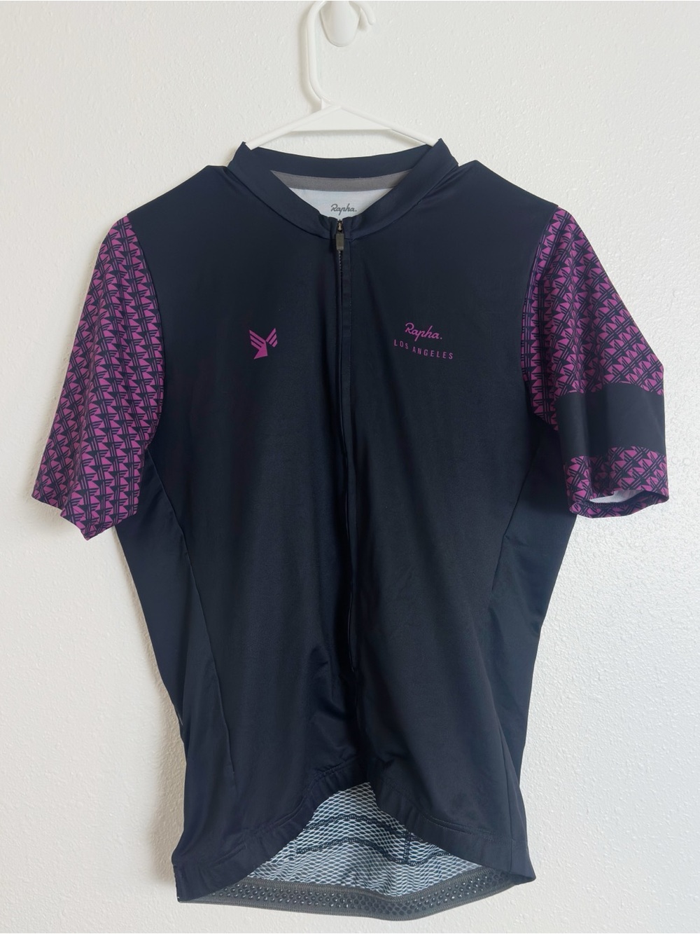 Rapha Los Angeles clubhouse merch mid weight cycling race jersey